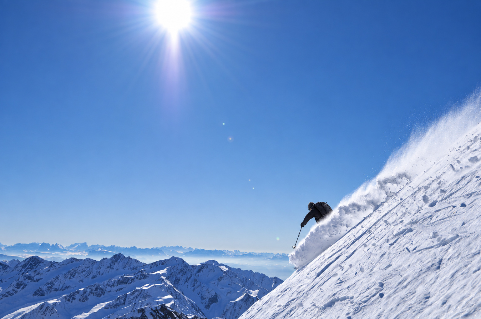 Multi-day ski touring from the Langtalereck Hut